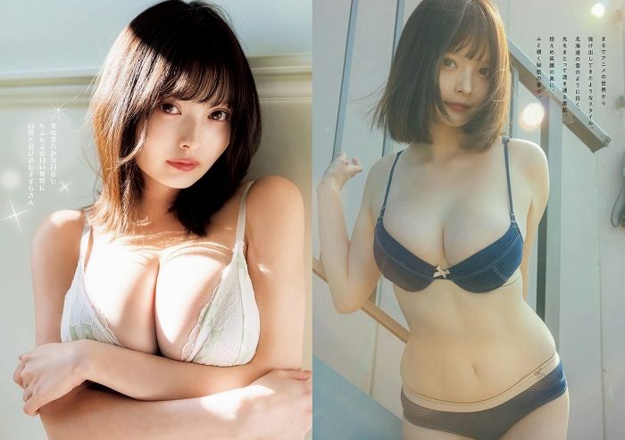 すずら 爆乳Jカップの水着グラビア画像ほか100枚！