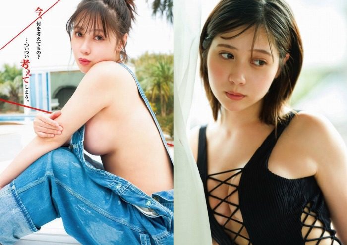 あゆの 凄い巨乳な水着・下着グラビア画像100枚！